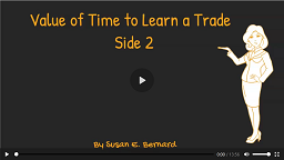 Video: Value of Time to Learn a Trade - Side 2