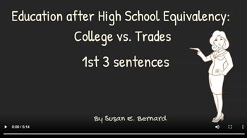 Education after High School Equivalency